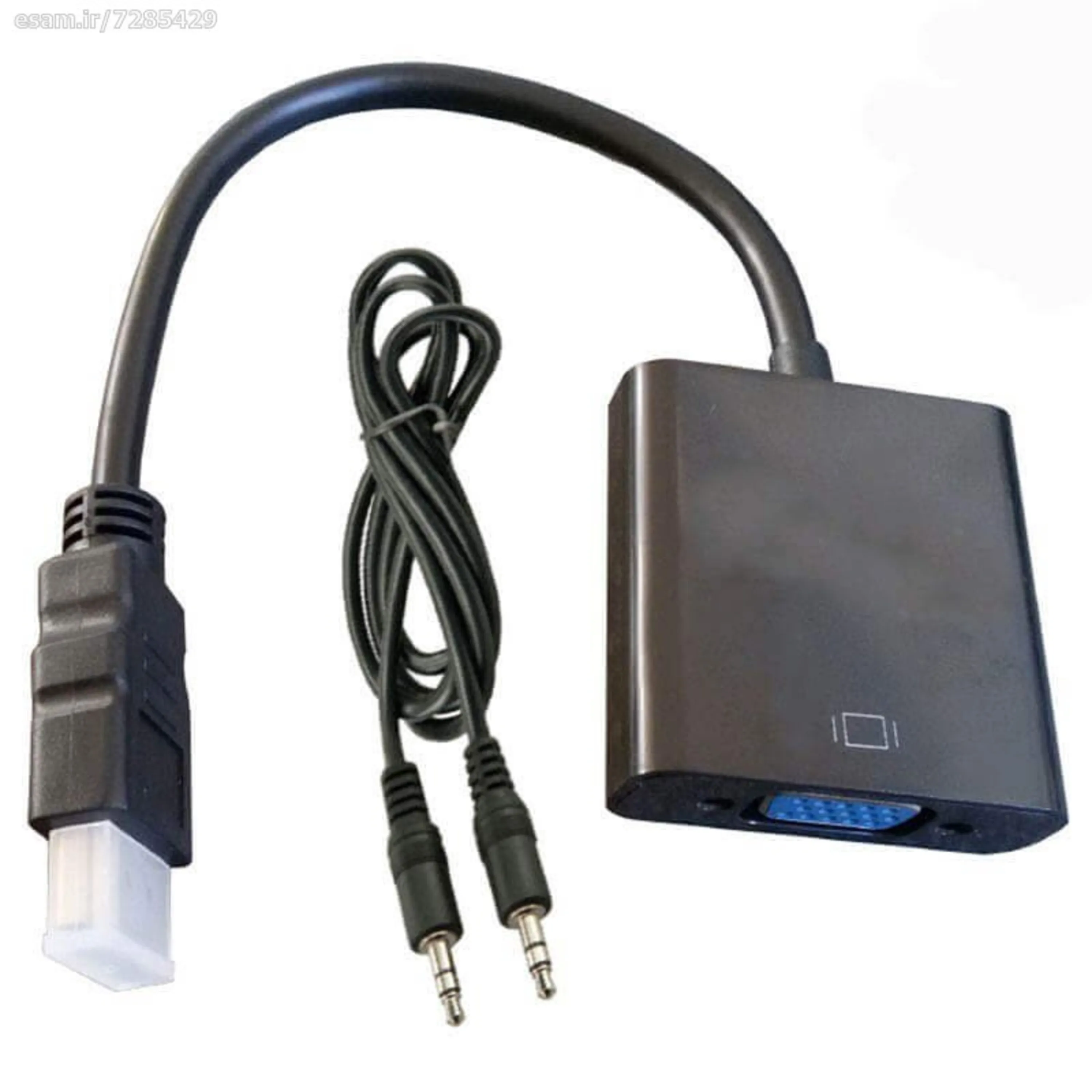 اداپتورمعمولی تبدیل HDMIبهVGA| شناسه کالا KT-35888 اداپتورمعمولی تبدیل HDMIبهVGA| شناسه کالا KT-35888